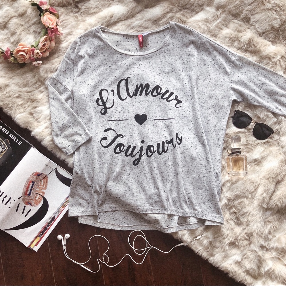 Gray H&M Top